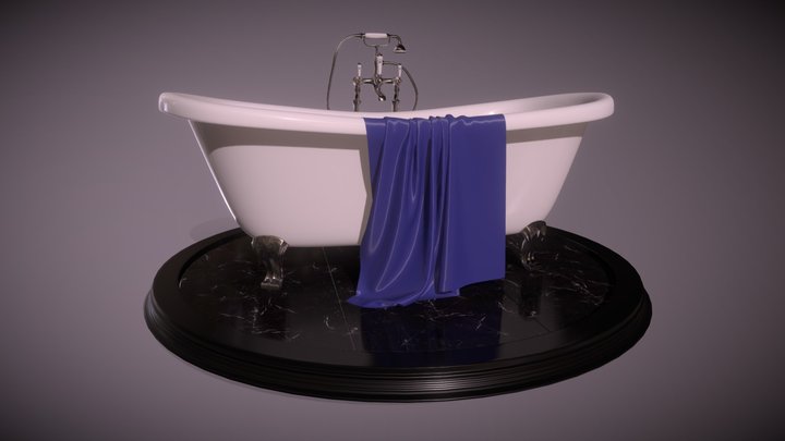 Bath Devon&Devon 3D Model