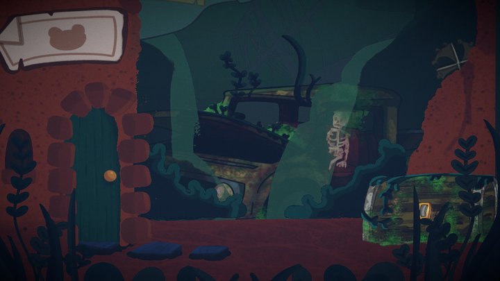 Inky Deliveries 3D Model
