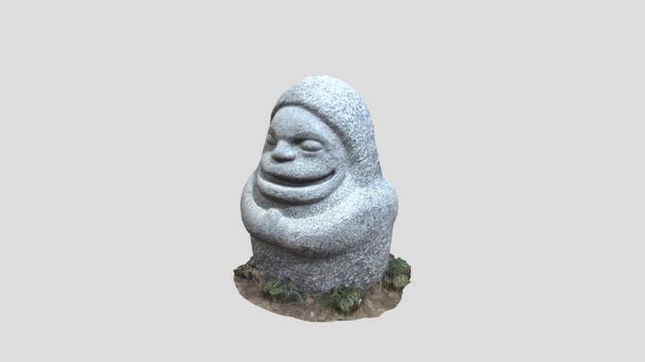 Dosojin Stone statue from Spirited Away 3D Model