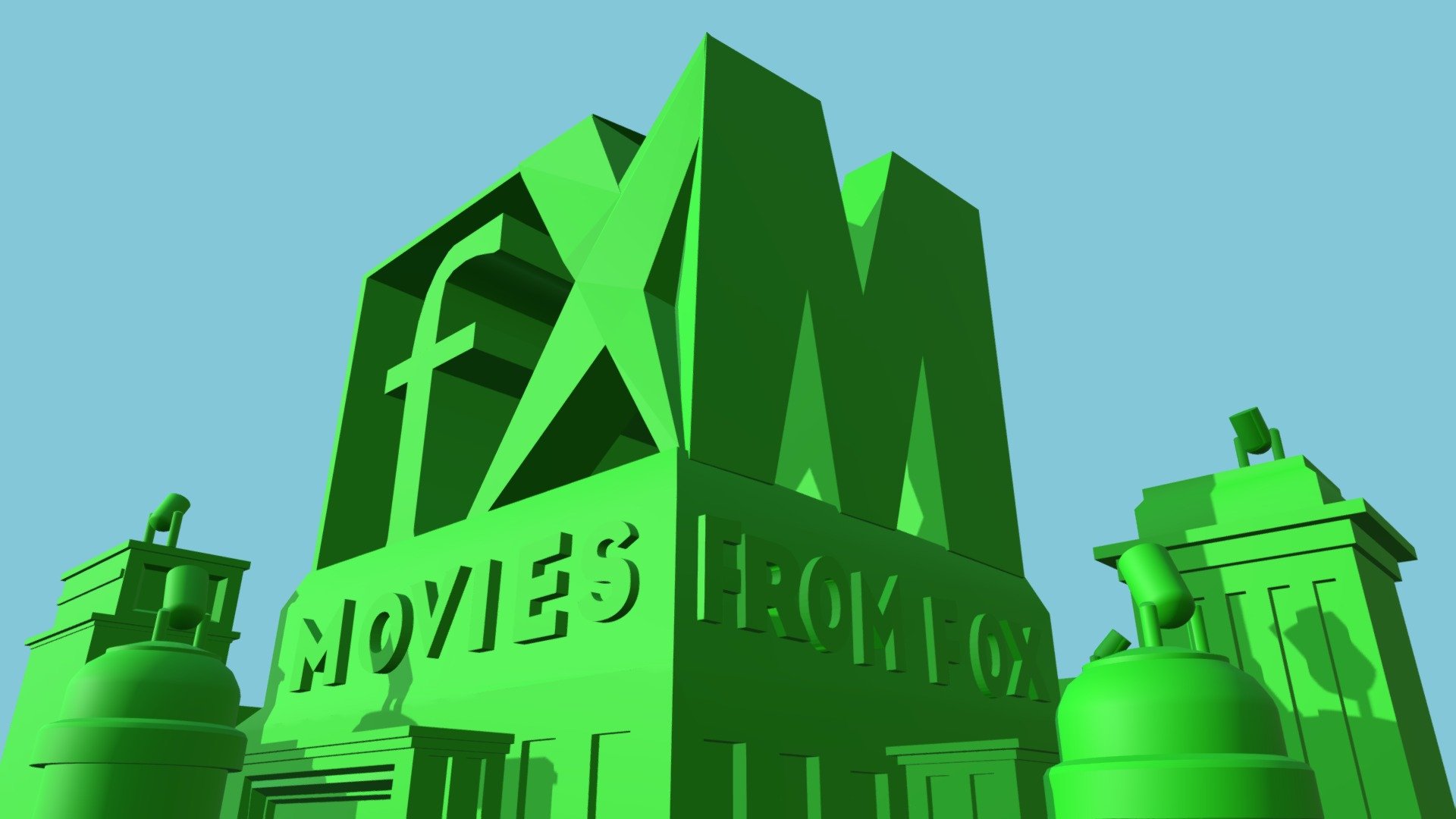 FXM MOVIES FROM FOX comedy version - 3D model by matysekzejda73 ...