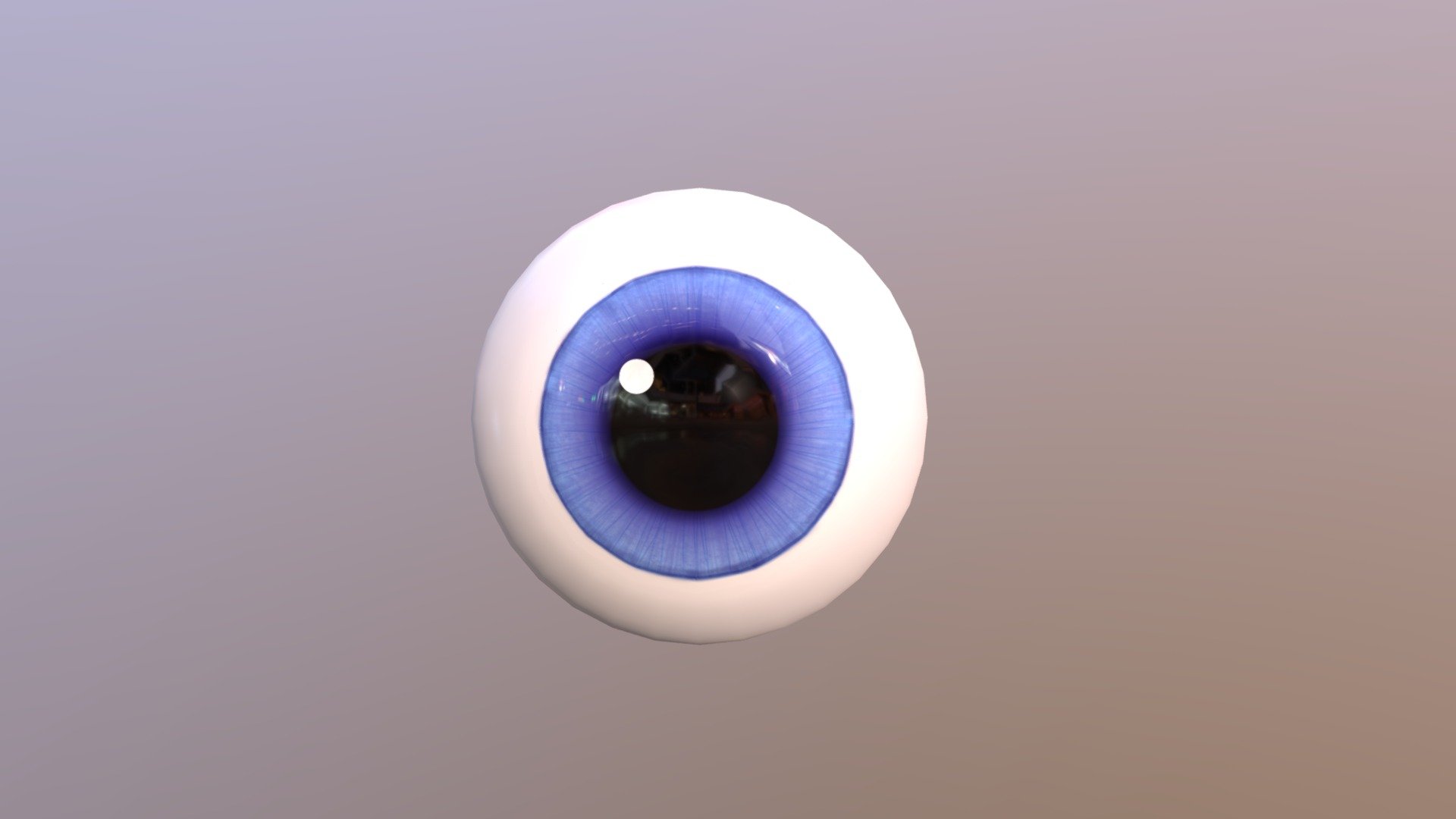 Stylized Eye - Download Free 3D model by merrychuu (@merrynguyen