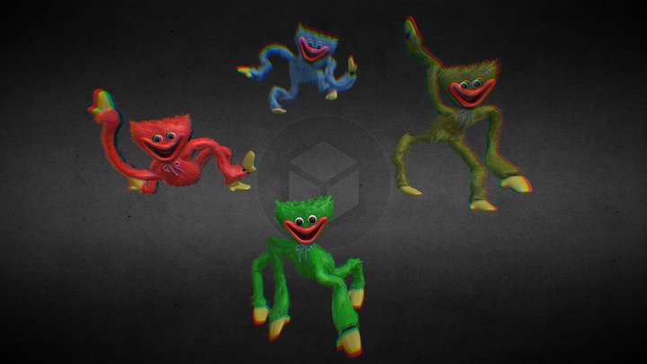 Huggy Wuggy (JUMPSCARE) - Poppy Playtime CH1 - Download Free 3D model by  Valcopp (@Valcopp) [b1553f6]