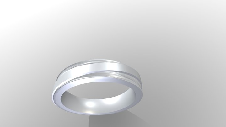Bague marie julie 001 3D Model