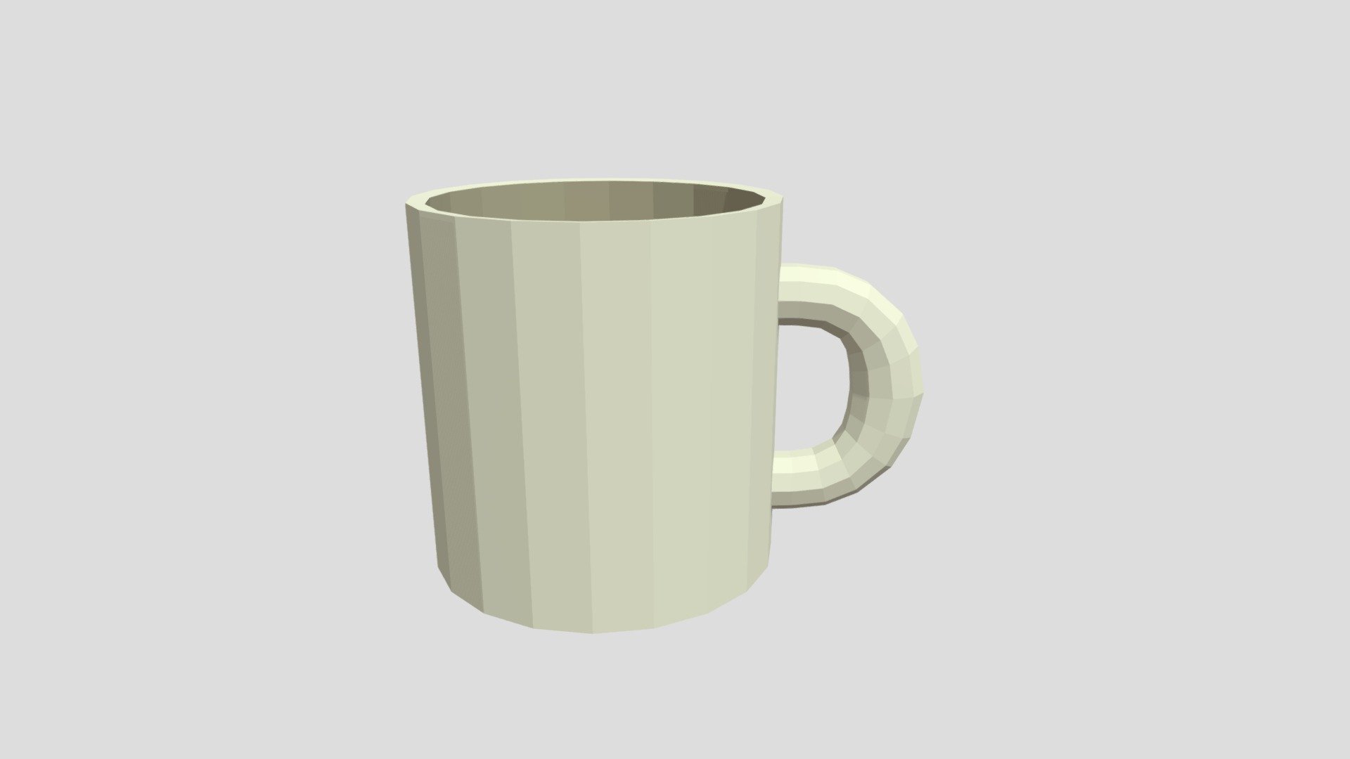 Lowpoly Mug
