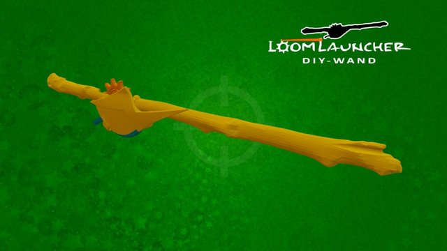 Loom Launcher DIY Wand - WIP 3D Model