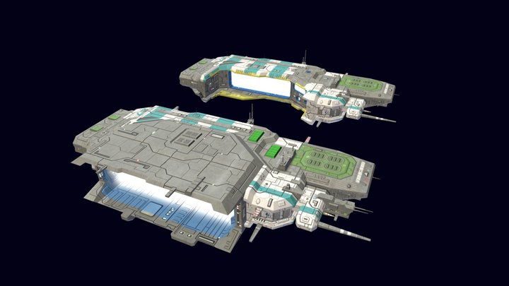 HWRM Taiidan Republic Mod - Shipyard 3D Model
