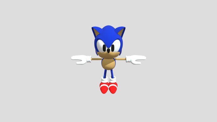 Sonic-3d-blastsonic-x-tream 3D Model