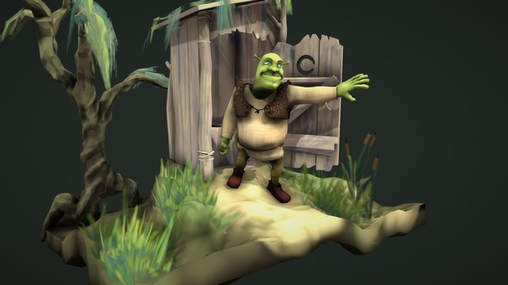 shrek 3D Model