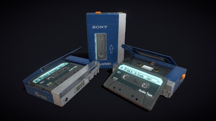 Sony Walkman TPS-L2 3D Model