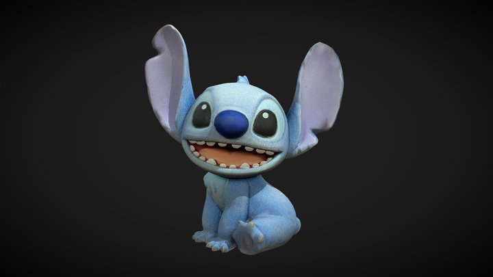 Stitch_Figurine_Photogrammetry_Cleanup 3D Model