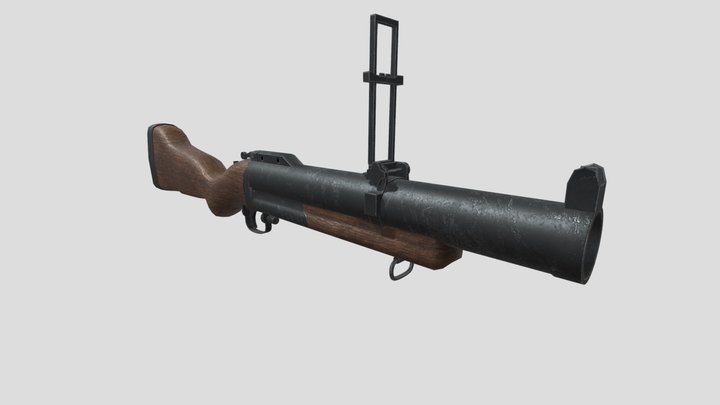 M79 grenade launcher 3D Model