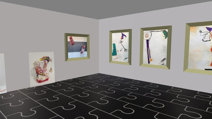 Neurodivergent Experience Gallery 3D Model