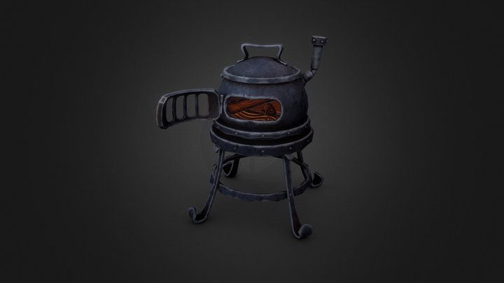 Jerome, the Stylized Furnace 3D Model