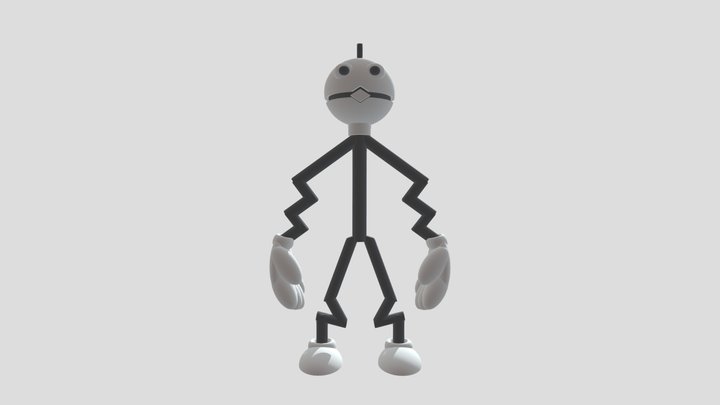 Turn Out The Lights Roblox Trevor Henderson 3D Model