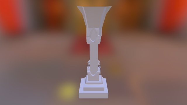 Medieval Column 3D Model