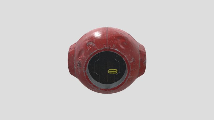 Sci-Fi Beat Ball 3D Model