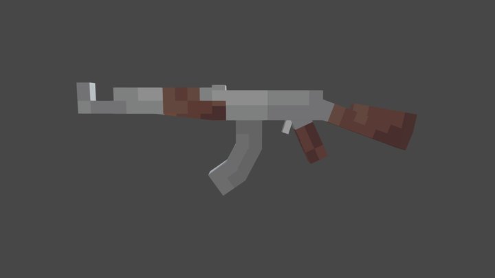 Ak47 3D Model
