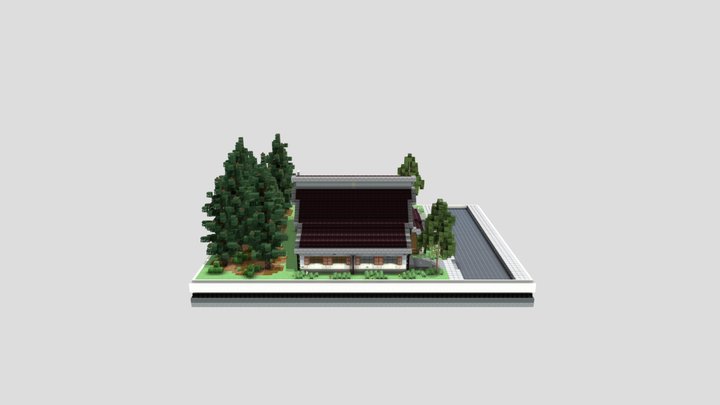 Pavillon 2.schematic 3D Model