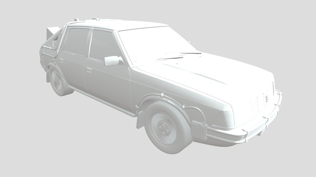 Moskvich-2141 time machine.