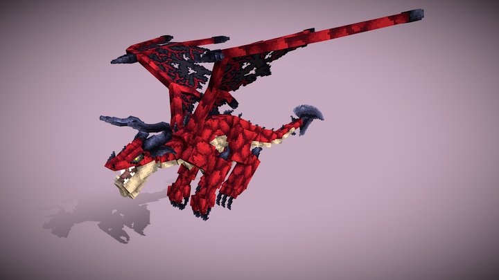 Drako - The fire dragon 3D Model