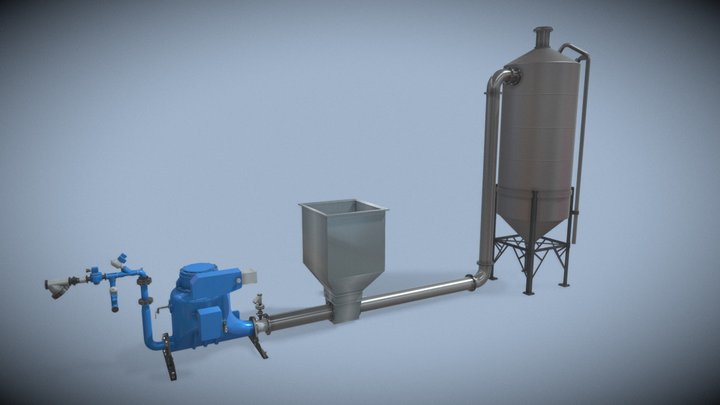 PNEUMATIC SYSTEM 3D Model