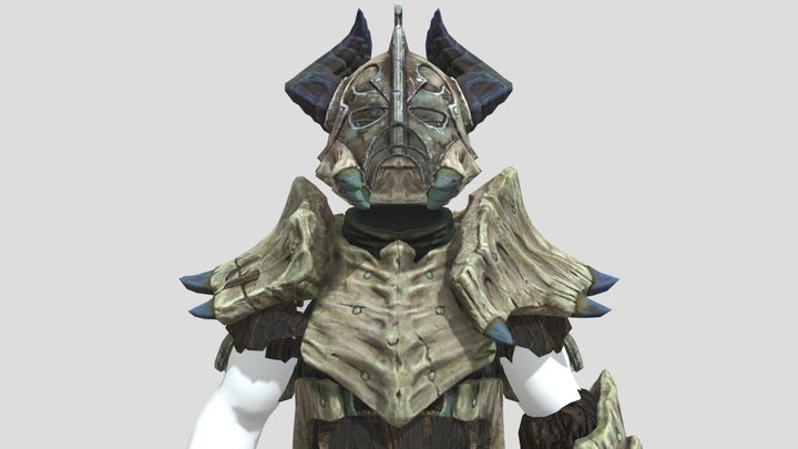 TESB Dragonplate Armor (Male) – Free 3D Model STL