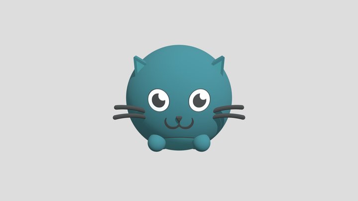 Mr_ Whiskers 3D Model