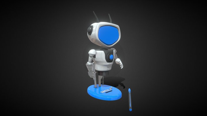 Shelfy robot 3D Model