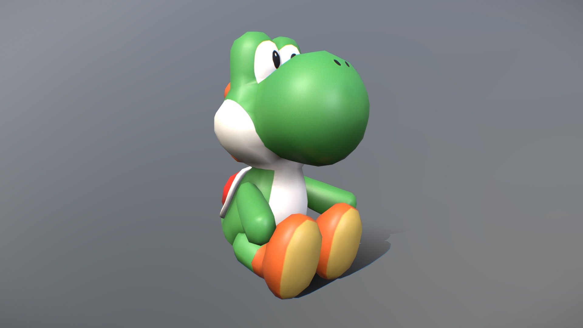 Yoshi Doll (Toy) [HD Texture] - Buy Royalty Free 3D model by AdminX1100 ...