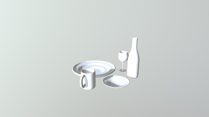 TableWare 3D Model