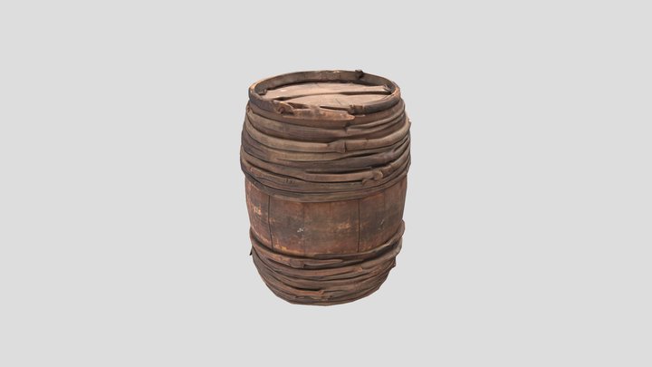 Wine barrel – Free 3D Model STL