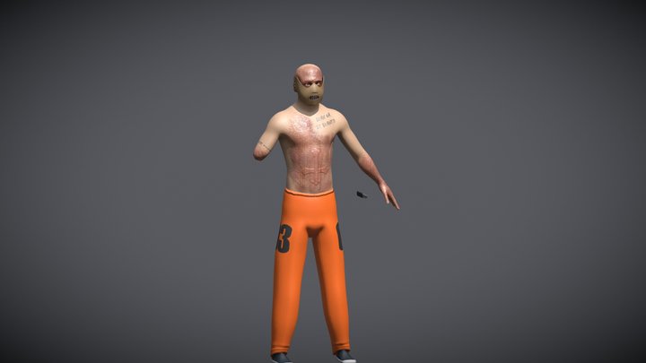 Phsyco-Killer 3D Model