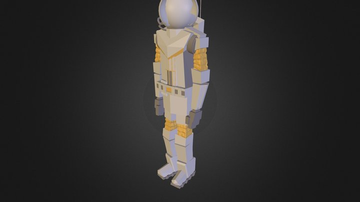Astronaut 3D Model