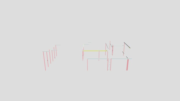 Jiggi Structural Steel 3D Model