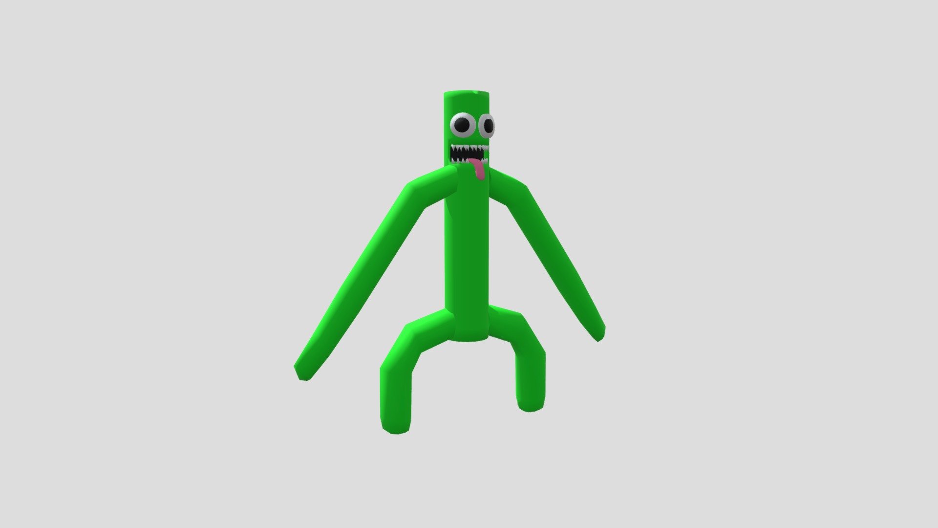 green from rainbow friends - Download Free 3D model by Enzogolcalves  (@Enzogolcalves) [d647970]