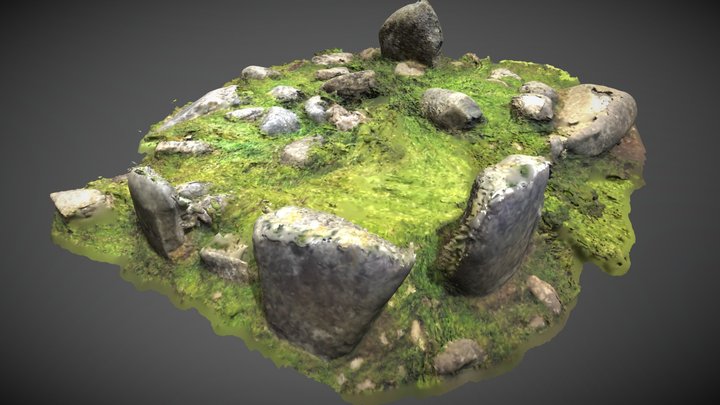Machuim Stone Circle - Loch Tay 3D Model