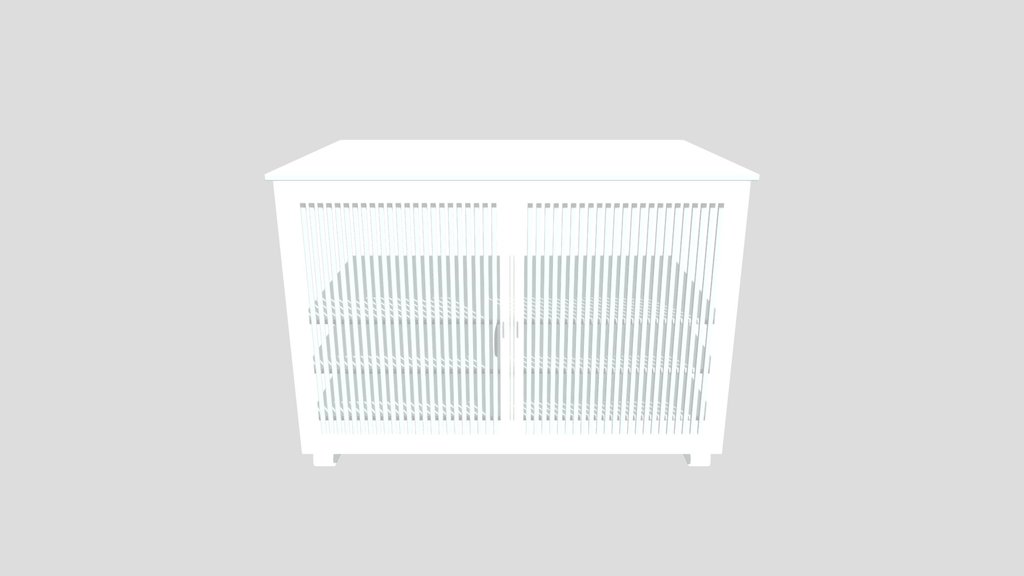 Modern Wood Metal Sideboard