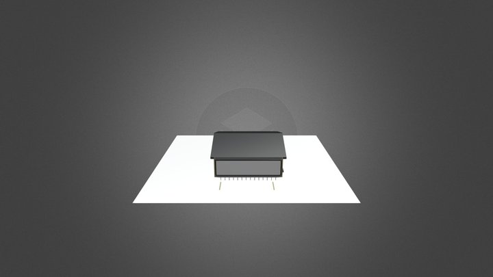 Street Cinema 3D Model
