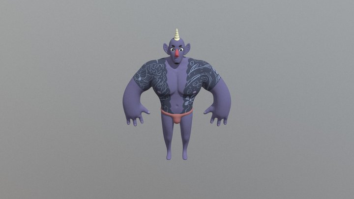Goblin WIP 3D Model