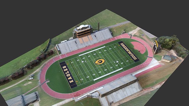 Greenwood High School JW Babb Stadium 3D Model