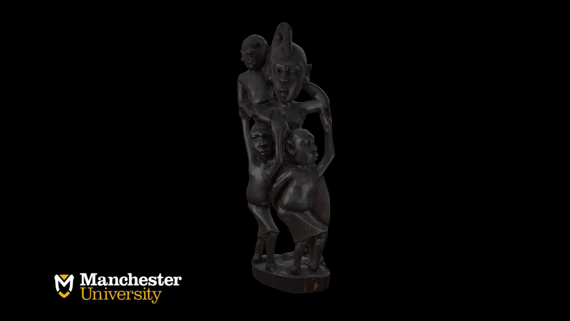 Carving of Mother with Children