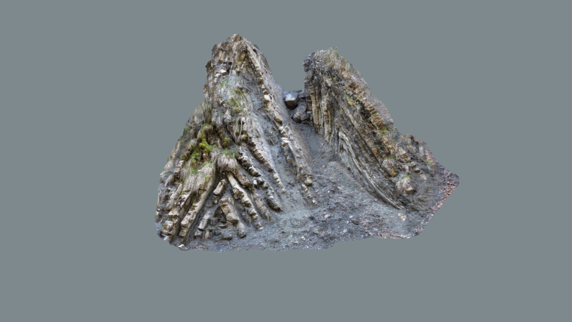 Folds in flysch, Germany