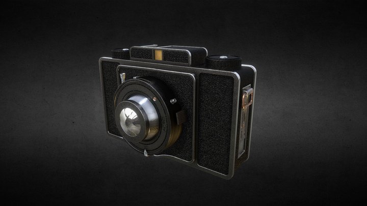The Luxa Six - Retro Camera 3D Model