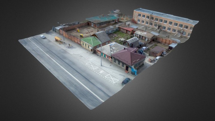 Участок по ул. Горького 3D Model