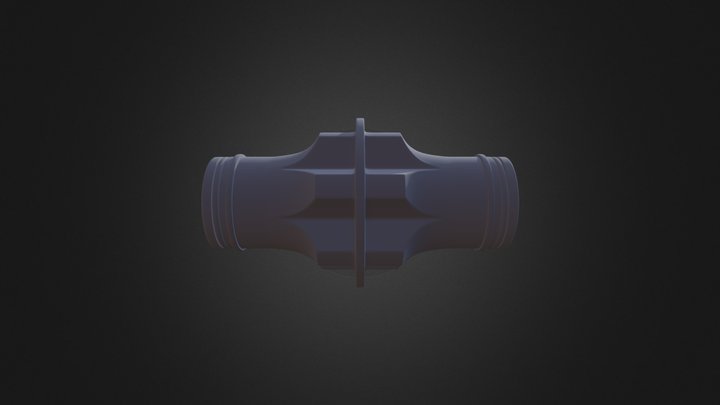 Schlauch Verbindungsstück 3D Model