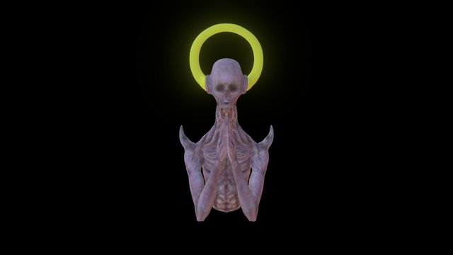Dogma - Alien Angel concept 3D Model