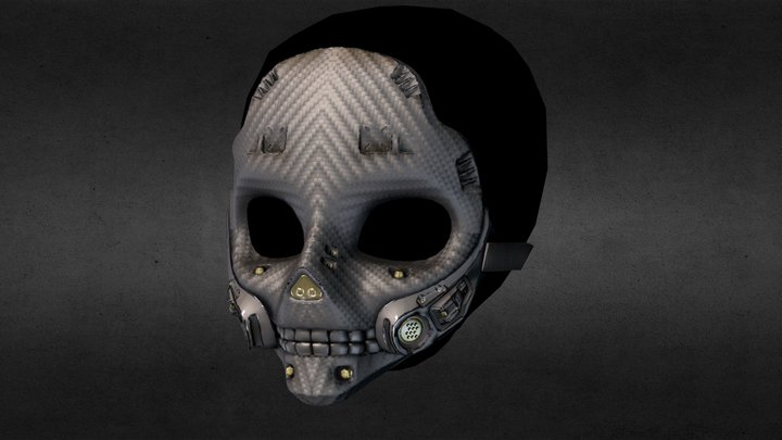 Carbon mask 3D Model
