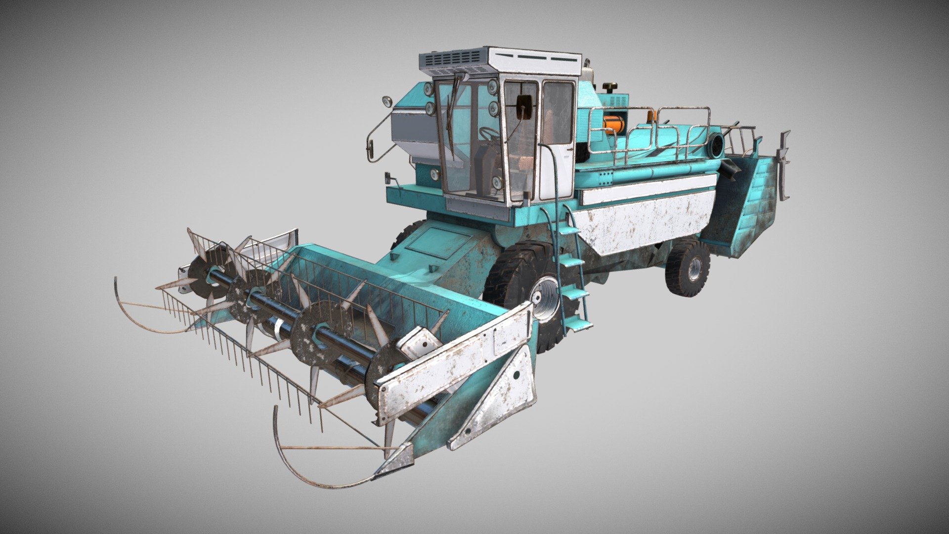Harvester - Download Free 3D model by Francesco Coldesina