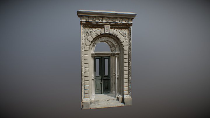 Modular Door 19 3D Model