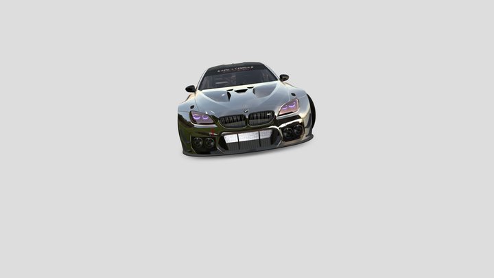 bmw_m6_gt3_ 3D Model